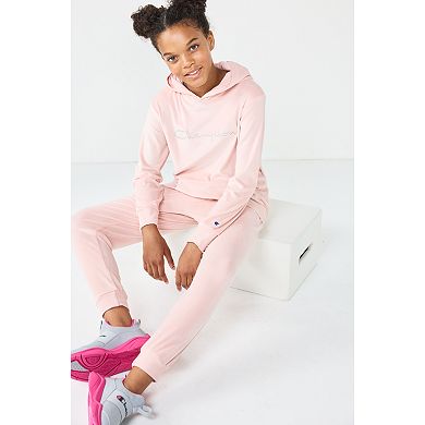 Girls 7-16 Champion Velour Hoodie & Joggers Set