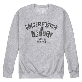 Men's Marilyn Monroe Imperfection Sweatshirt