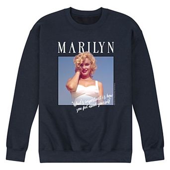Men's Marilyn Monroe Whats Important Sweatshirt