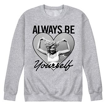 Men's Marilyn Monroe Always Be Yourself Sweatshirt