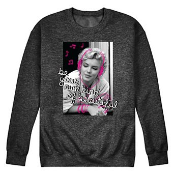 Men's Marilyn Monroe Headphones Sweatshirt