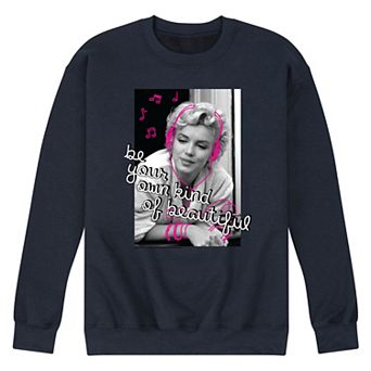 Men's Marilyn Monroe Headphones Sweatshirt
