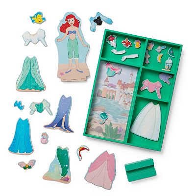 chinese dress ladies Mermaid Magnetic Dress-Up Play Set