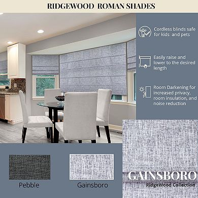 Chicology Lexington Cordless Roman Shade