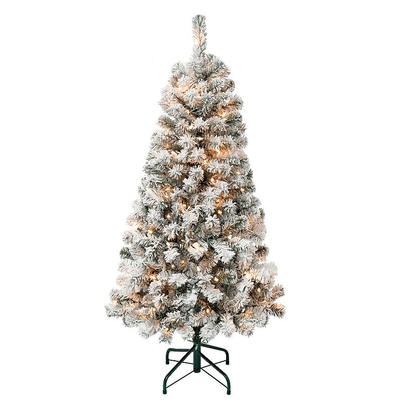 National Tree Company First Traditions 4-ft. Acacia Flocked Artificial Chri