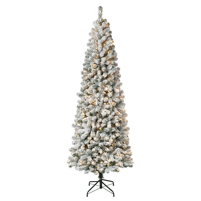 National Tree Company First Traditions 7-ft. Acacia Flocked Artificial Chri