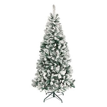 National Tree Company First Traditions 5.5-ft. Acacia Flocked Artificial Christmas Tree