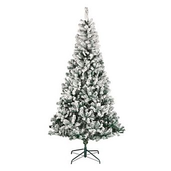 National Tree Company First Traditions 7-ft. Acacia Flocked Artificial Christmas Tree