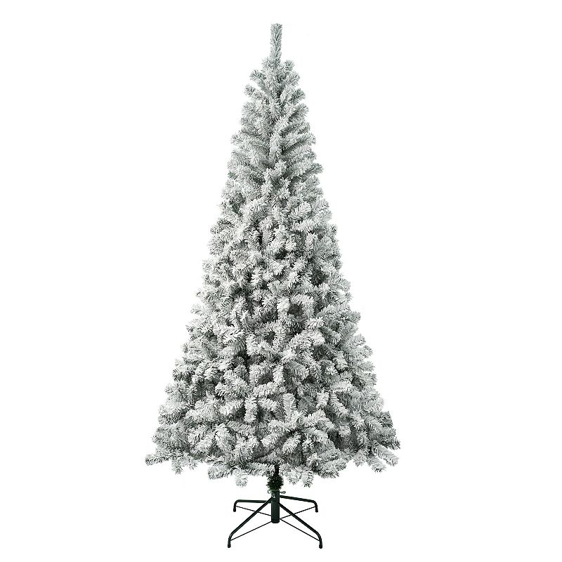 National Tree Company First Traditions 7-ft. Acacia Flocked Artificial Chri