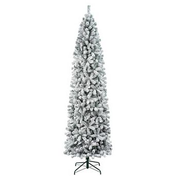 National Tree Company First Traditions 8.5-ft. Acacia Flocked Artificial Christmas Tree
