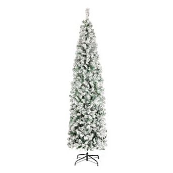 National Tree Company First Traditions 7-ft. Acacia Slim Flocked Artificial Christmas Tree