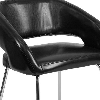 Flash Furniture Fusion Series Contemporary LeatherSoft Side Reception Chair