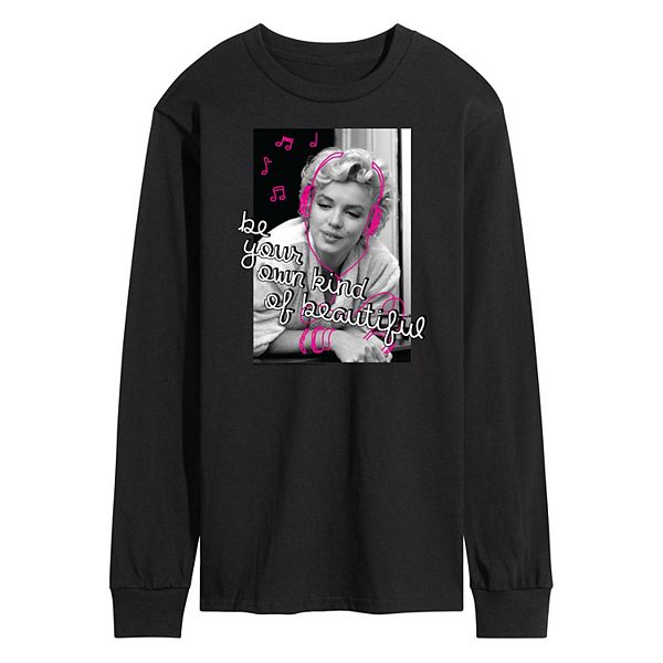 Men's Marilyn Monroe Headphones Tee