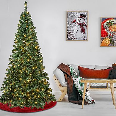 National Tree Company First Traditions 7.5-ft. Linden Spruce Artificial Christmas Tree