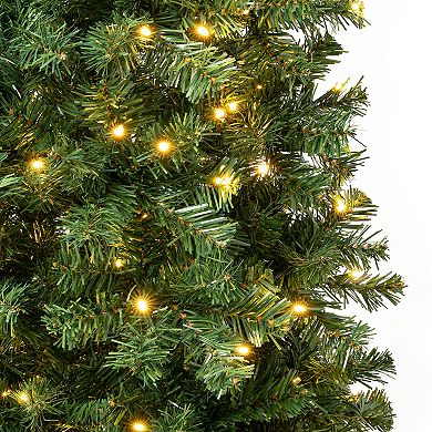 National Tree Company First Traditions 6-ft. Linden Spruce Slim Artificial Christmas Tree