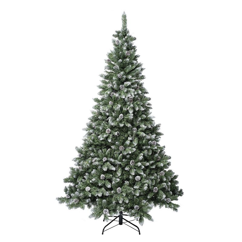 National Tree Company First Traditions 5.75-ft. Oakley Hills Snow Artificia