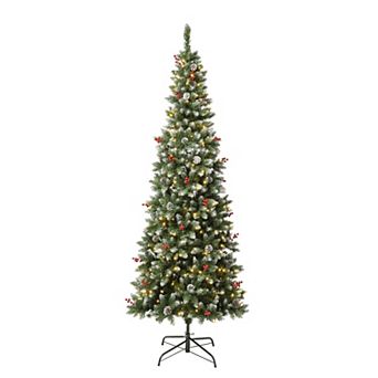 National Tree Company First Traditions 7.5-ft. Cullen Pine Slim Artificial Christmas Tree