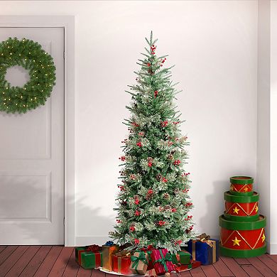 National Tree Company First Traditions 6-ft. Virginia Pine Slim Artificial Christmas Tree