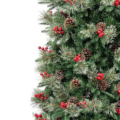 National Tree Company First Traditions 7.5-ft. Virginia Pine Slim Artificial Christmas Tree