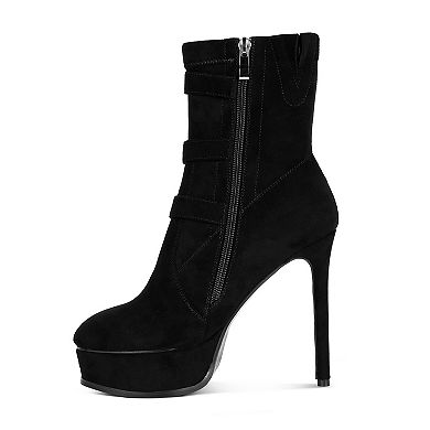 Rag & Co Beaux Women's Stiletto Ankle Boots