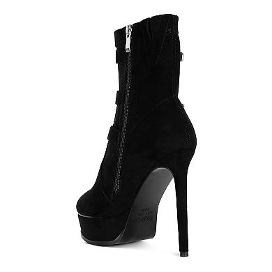 Rag & Co Beaux Women's Stiletto Ankle Boots