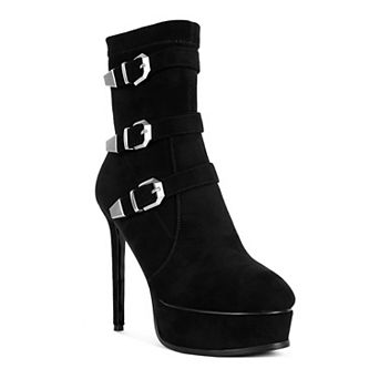 Rag & Co Beaux Women's Stiletto Ankle Boots