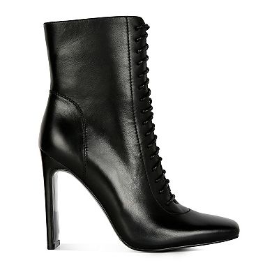 Rag & Co Wyndham Women's Leather Ankle Boots