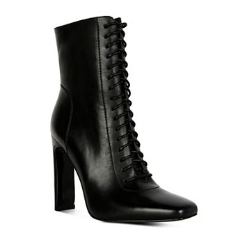 Rag & Co Wyndham Women's Leather Ankle Boots