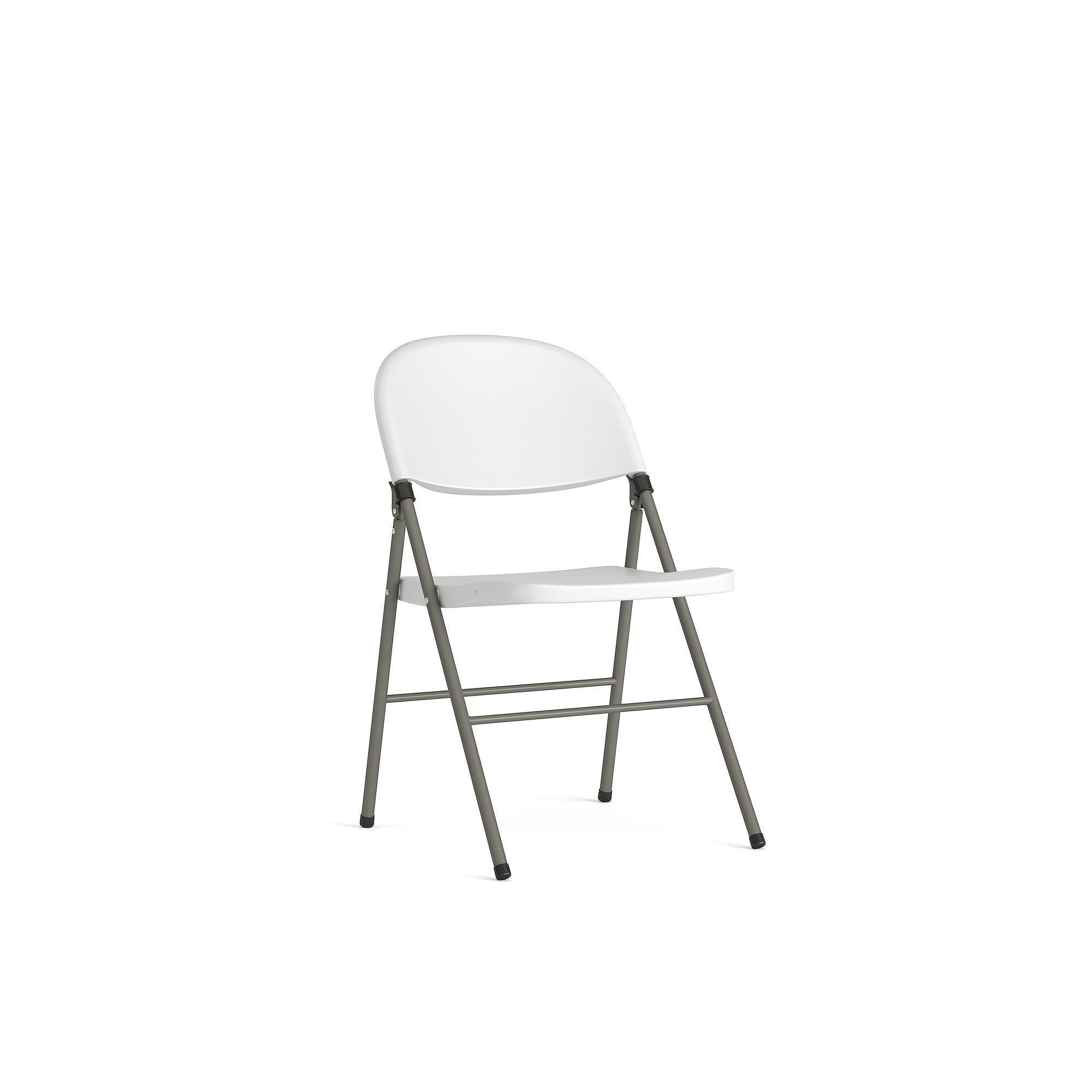 Flash Furniture Hercules Plastic Folding Chair, White