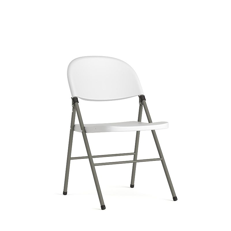 53241072 Flash Furniture Hercules Folding Chair, White sku 53241072
