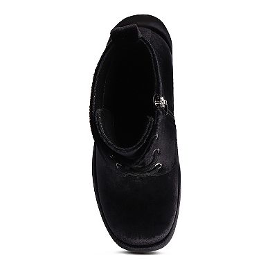 Rag & Co Ashcan Women's Platform Ankle Boots