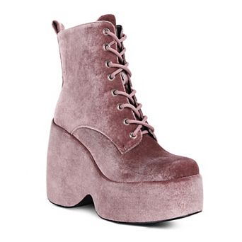 Rag & Co Ashcan Women's Platform Ankle Boots