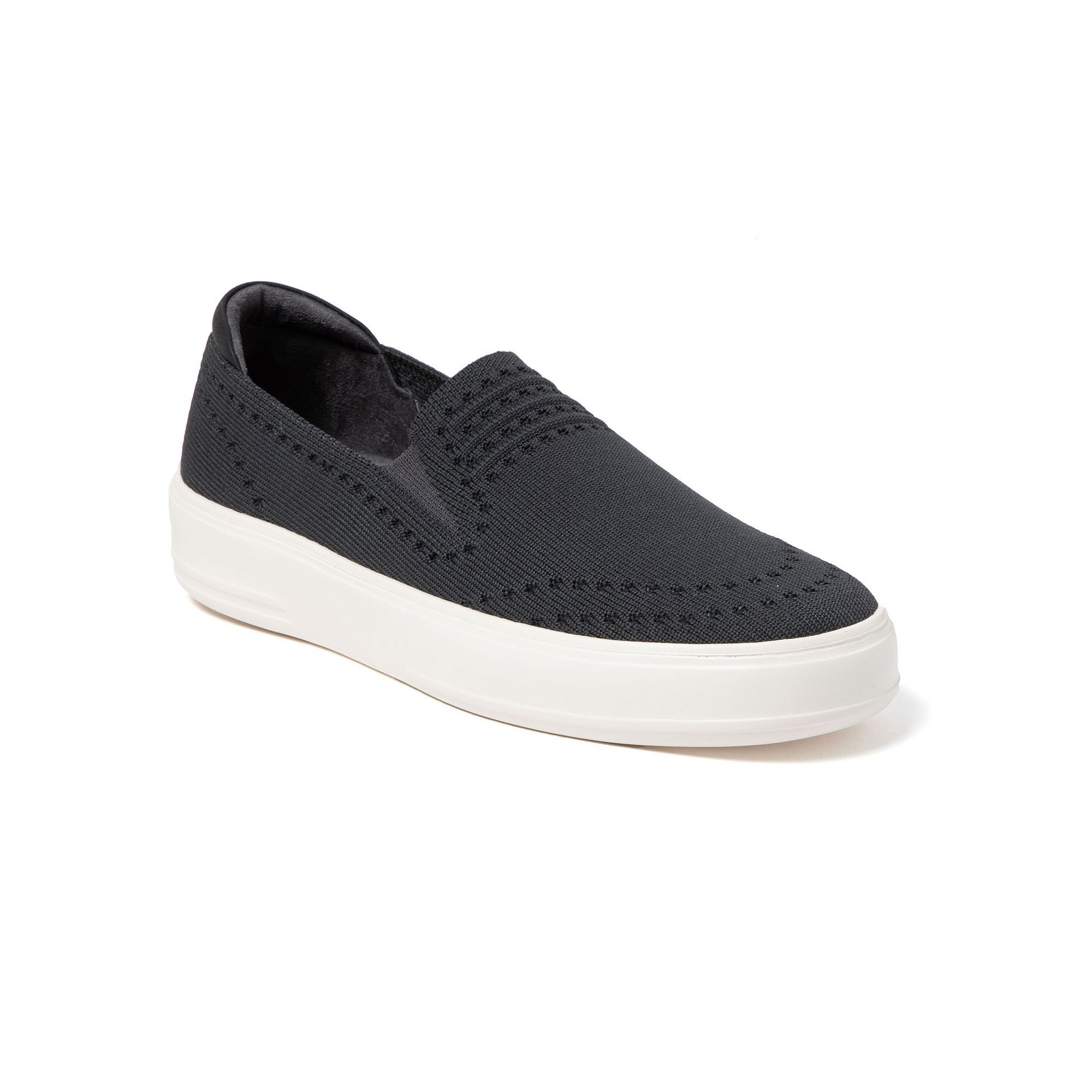 Original Comfort by Dearfoams Sophie Womens Slip-On Shoes, Size: 6.5, Blac