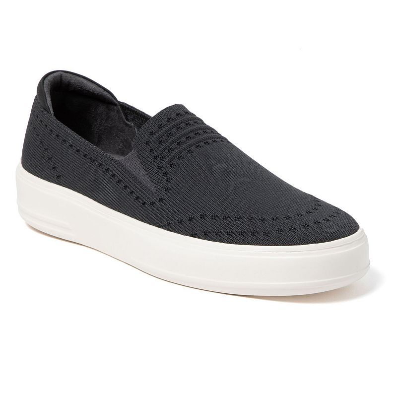 Original Comfort by Dearfoams Sophie Women's Slip-On Shoes, Size: 8.5, Black Solid