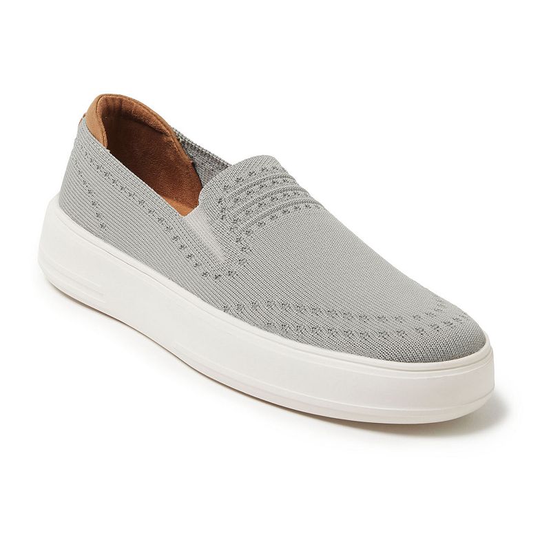 Original Comfort by Dearfoams Sophie Women's Slip-On Shoes, Size: 7.5, Light Grey