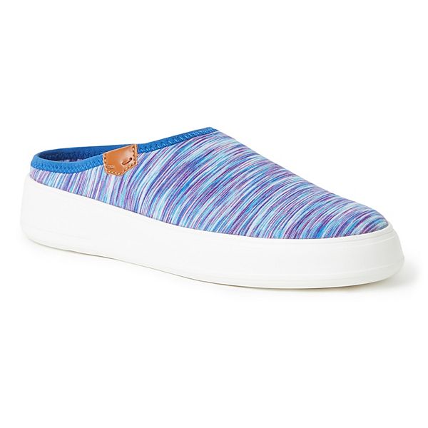 Original Comfort by Dearfoams Annie Women's Clog Sneakers - Navy Heather (6)
