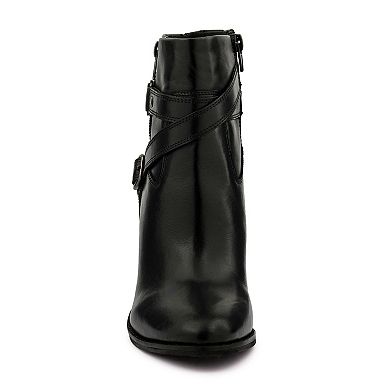 Rag & Co Cat Track Women's Leather Ankle Boots