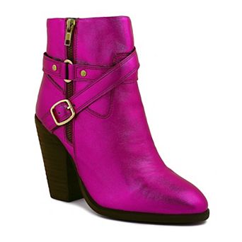 Rag & Co Cat Track Women's Leather Ankle Boots