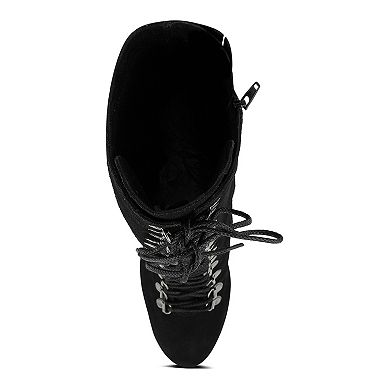Rag & Co Sleet Slay Women's Suede Mid-Calf Boots