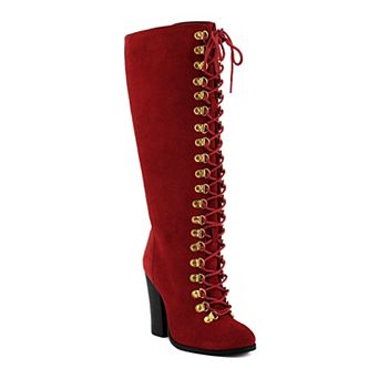 Rag & Co Sleet Slay Women's Suede Mid-Calf Boots