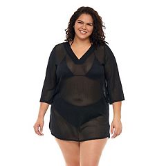 Kohls plus size store cover ups