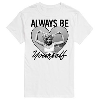 Men's Marilyn Monroe Always Be Yourself Tee