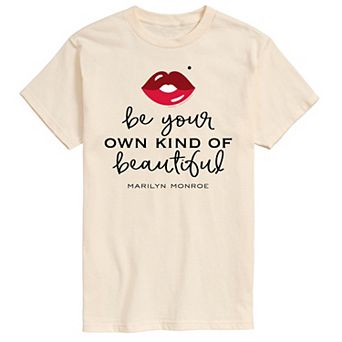 Men's Marilyn Monroe Own Kind Beautiful Tee