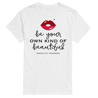 Men's Marilyn Monroe Own Kind Beautiful Tee