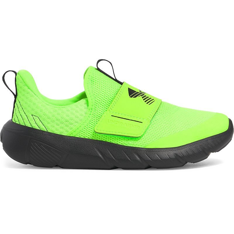 Under Armour Grade School UA Flash Kids' Running Shoes, Boy's, Size: 7, Hyper Green