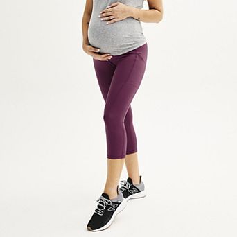 Maternity Tek Gear® Ultrastretch High Rise Capri Pants