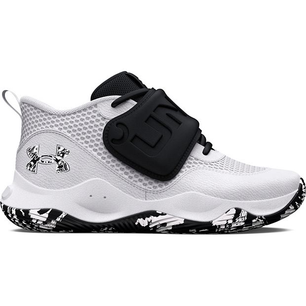 GS) Under Armour Zone BB 'Colorshift - White Black' 3024849-100 - KICKS CREW