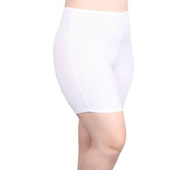 Womens Lux Cotton Anti Thigh Chafing Underwear Short 7"