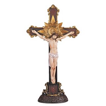 FC Design Jesus Nailed On The Cross 12"H Crucifix Holy Statue Religious Decoration Figurine Sculpture Home Room Decor