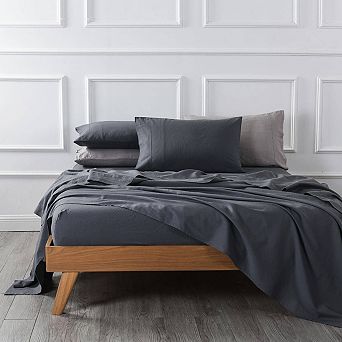 Pre-Washed Belgian Flax Linen Cotton Sheet Set